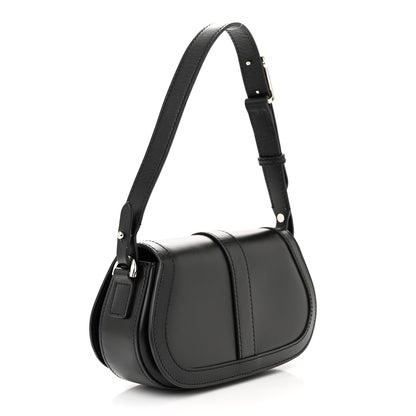 Versace Lambskin Mini Greca Goddess Shoulder Bag Black 3 of 9