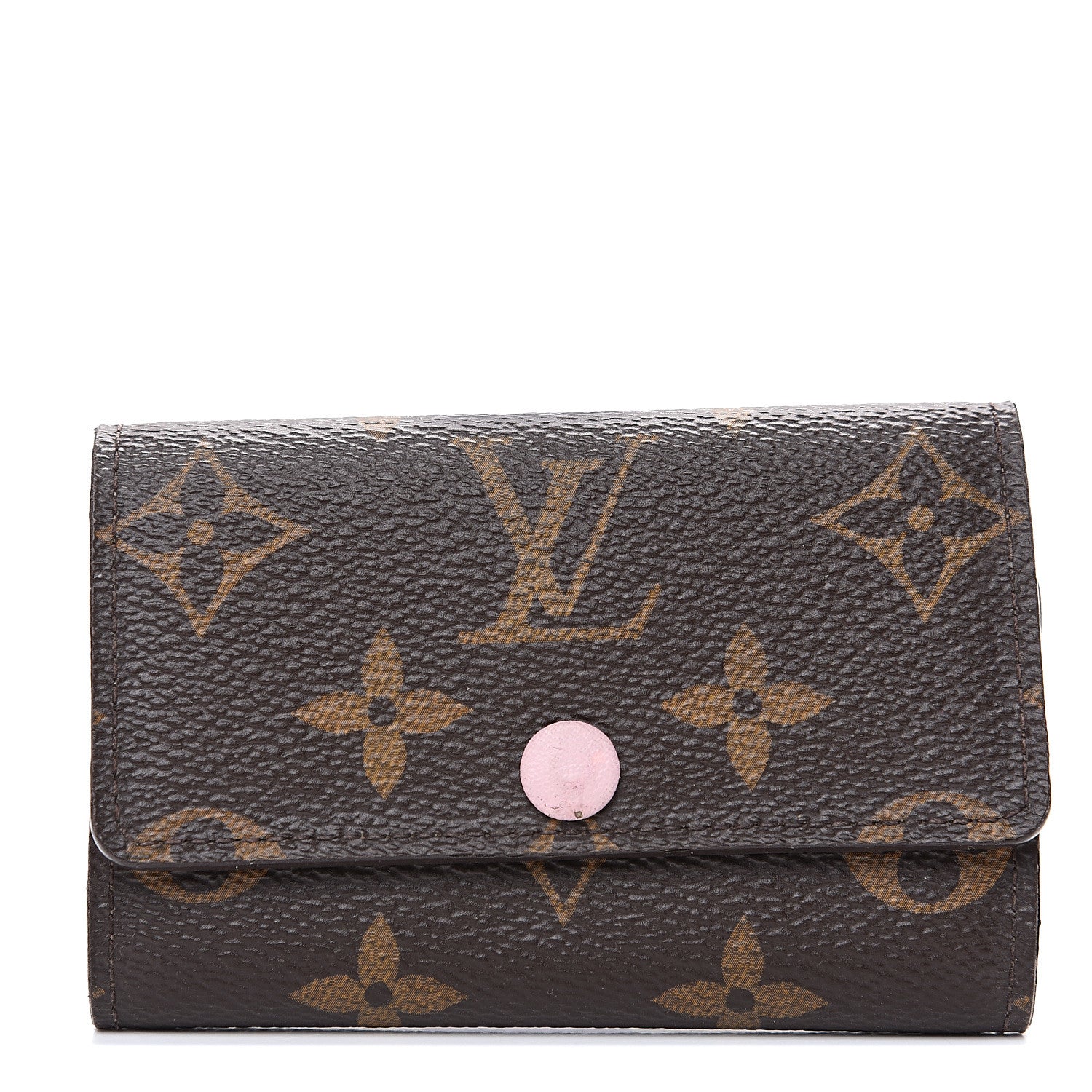 Louis Vuitton Monogram Multicles 6 Key Holder Rose Ballerine 1 of 9