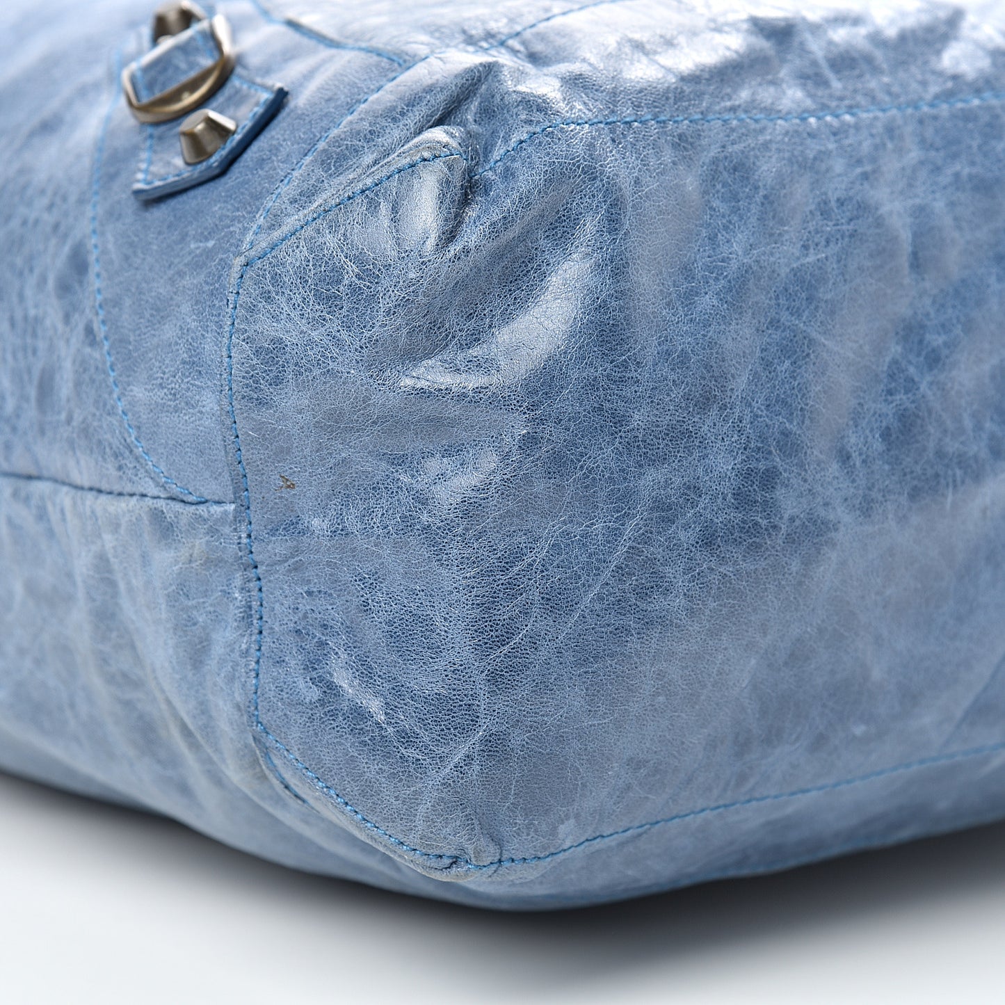 Chevre Classic Hardware Day Hobo Cornflower Bleu