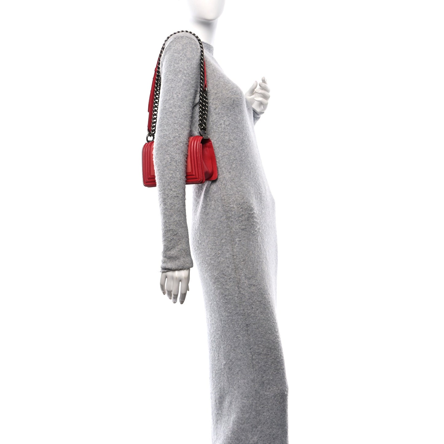 Galuchat Stingray Small Boy Flap Red