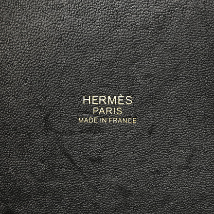 Hermes Ostrich Picotin Lock 18 Black 10 of 21