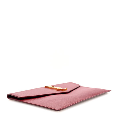Saint Laurent Grain De Poudre Uptown Pouch Opyum Red 4 of 6