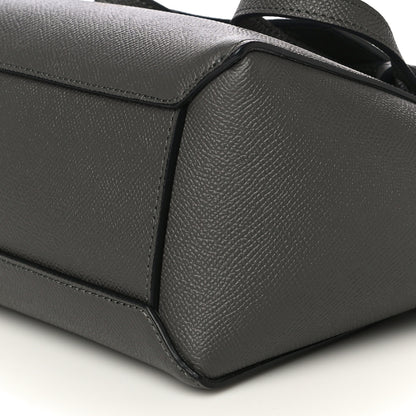 Celine Grained Calfskin Nano Belt Bag Grey 10 of 13