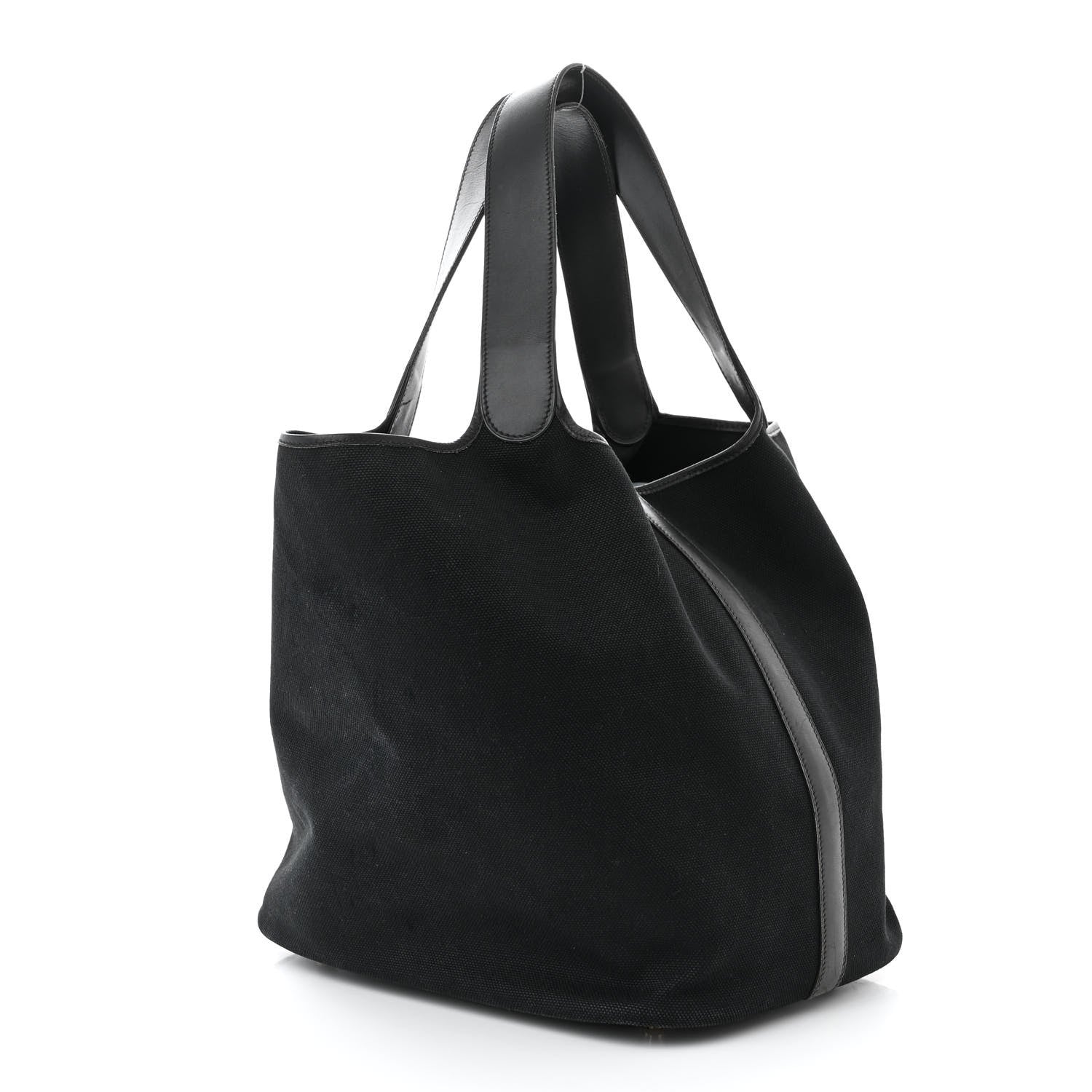 Hermes Toile Swift Picotin TGM Black 3 of 11