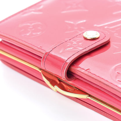 Louis Vuitton Vernis French Purse Wallet Framboise 19 of 20
