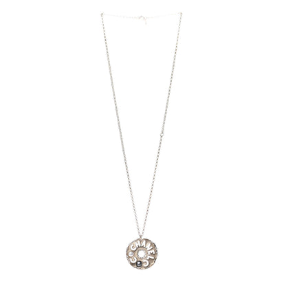 Chanel Crystal Pearl Papyrus Necklace Gold 3 of 5