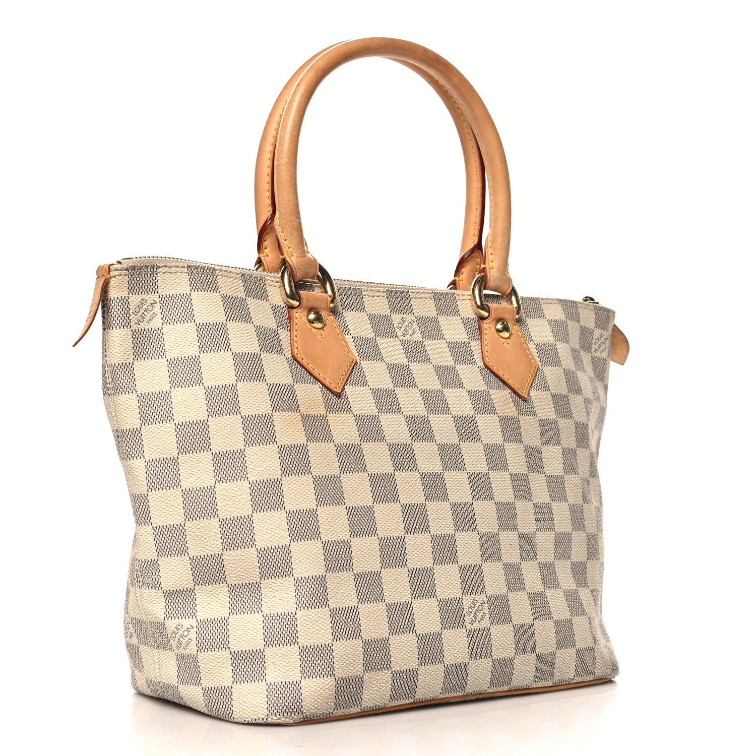 Louis Vuitton Damier Azur Saleya PM 3 of 9