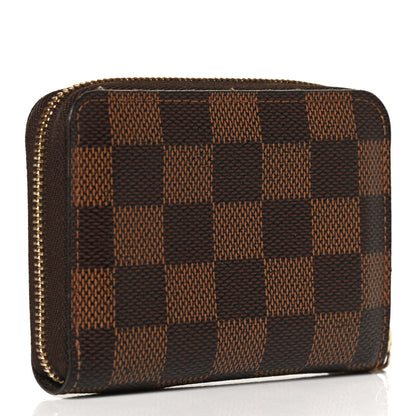 Louis Vuitton Damier Ebene Zippy Coin Purse 3 of 9