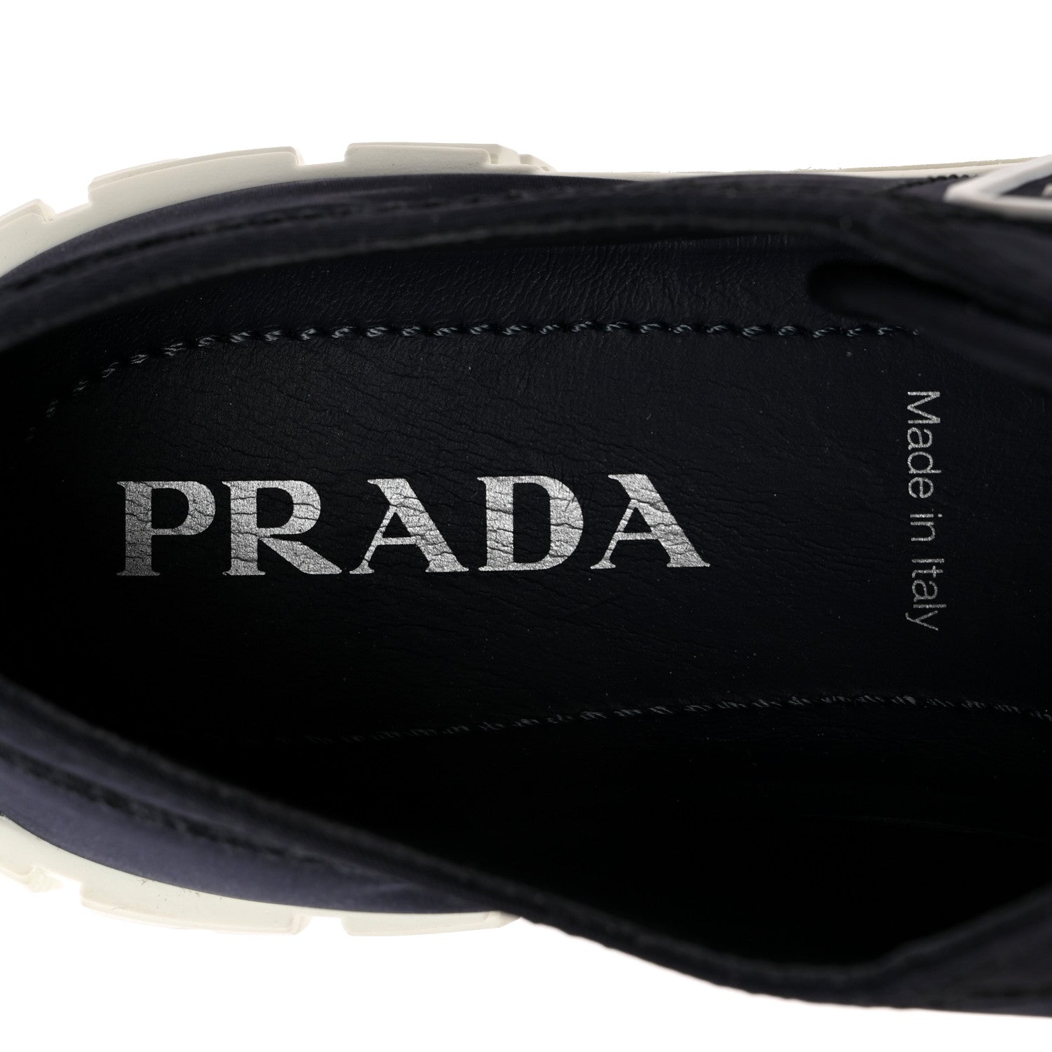 Prada Re-Nylon Gabardine Triangle Logo Double Wheel 50mm Sneakers 37.5 Bleu 7 of 10
