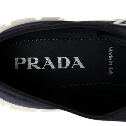 Prada Re-Nylon Gabardine Triangle Logo Double Wheel 50mm Sneakers 37.5 Bleu 7 of 10
