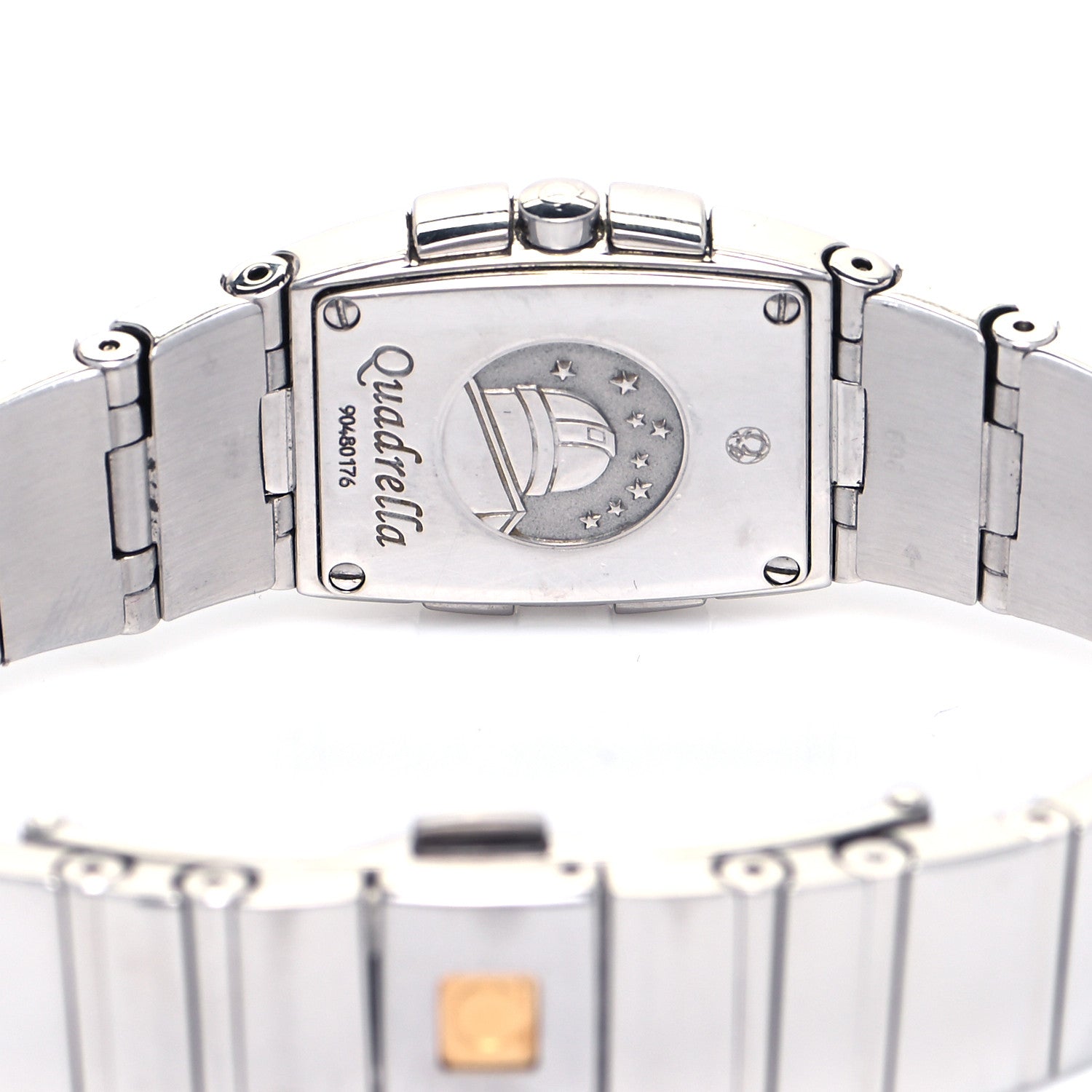 Omega Stainless Steel Multi Gemstone 26mm Constellation Quadrella Quartz Watch 1584.79.00 4 of 5