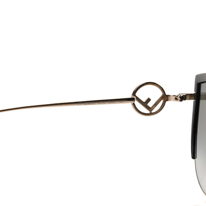 Fendi Metal Acetate F is Fendi Cat Eye Sunglasses FF 0290/S Gold 5 of 8