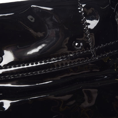Valentino Garavani Patent Large Histoire Black 8 of 10