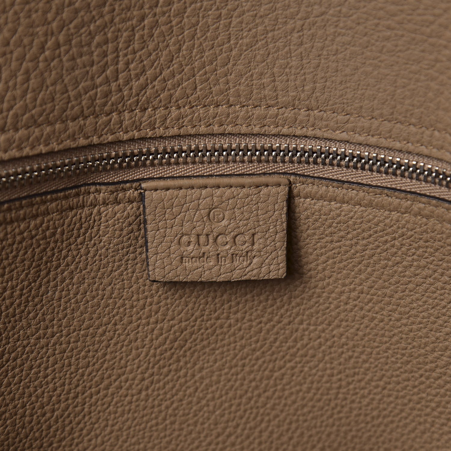 Gucci Soft Calfskin Medium Jackie Top Handle Bag Classic Camel 8 of 14