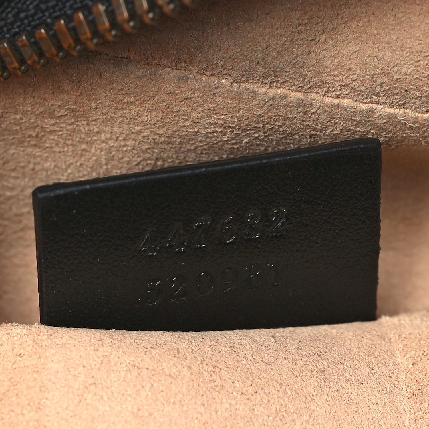 Gucci Calfskin Matelasse Small GG Marmont Chain Shoulder Bag Black 7 of 7