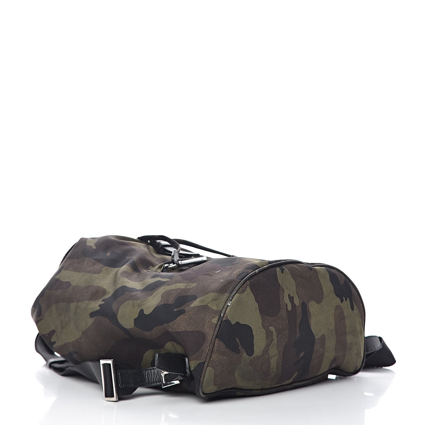 Tessuto Nylon Camouflage Print Cinch Backpack Mimetico