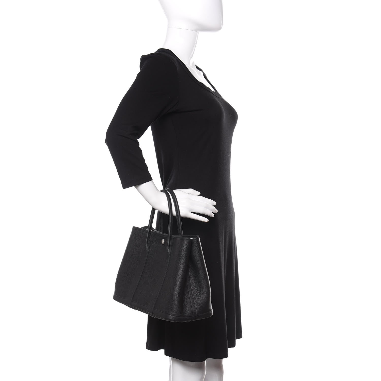 Hermes Negonda Garden Party 30 TPM Black 2 of 11
