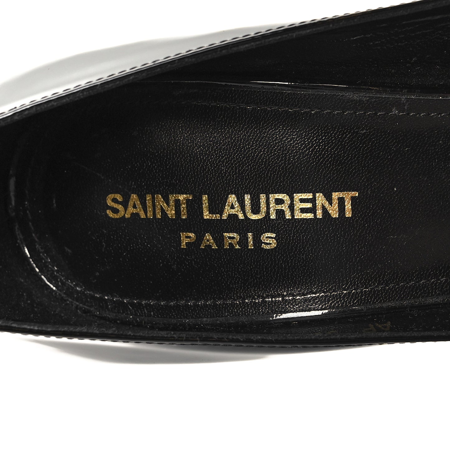 Patent Calfskin Zoe 85 Pump 40 Black