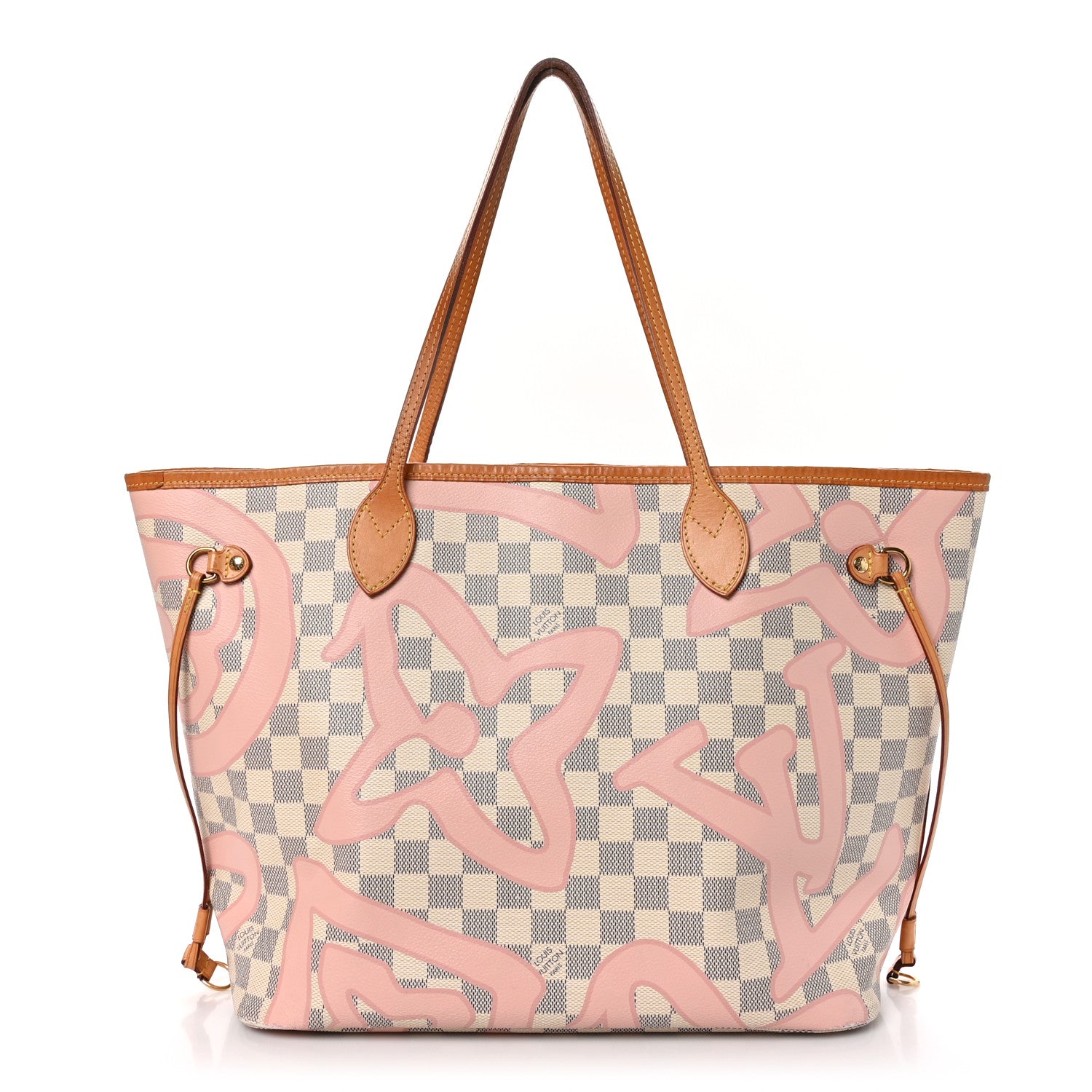 Louis Vuitton Damier Azur Tahitienne Neverfull MM 1 of 11
