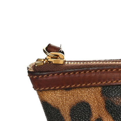 Dolce & Gabbana Coated Canvas Leopard Print Tote 7 of 12