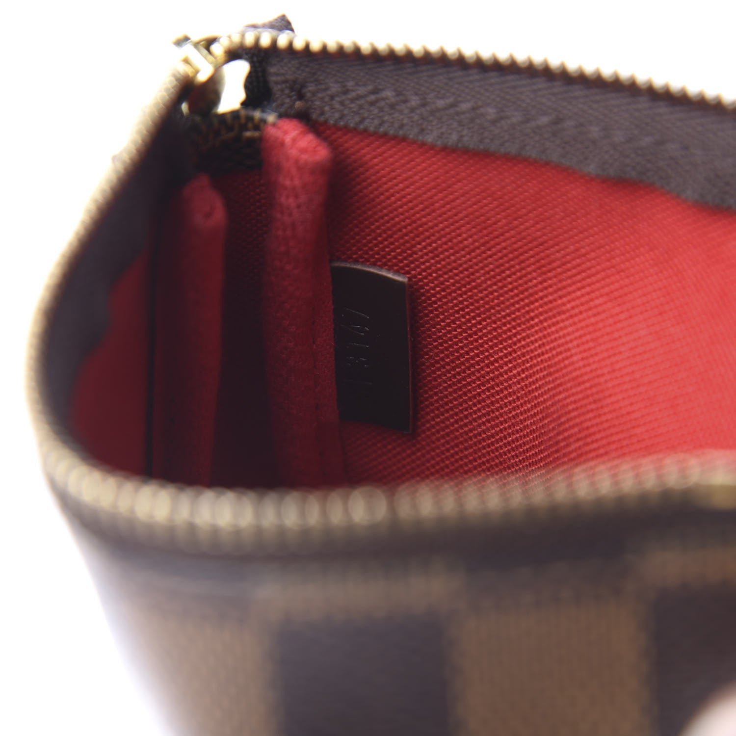 Louis Vuitton Damier Ebene Mini Pochette Accessories 6 of 9