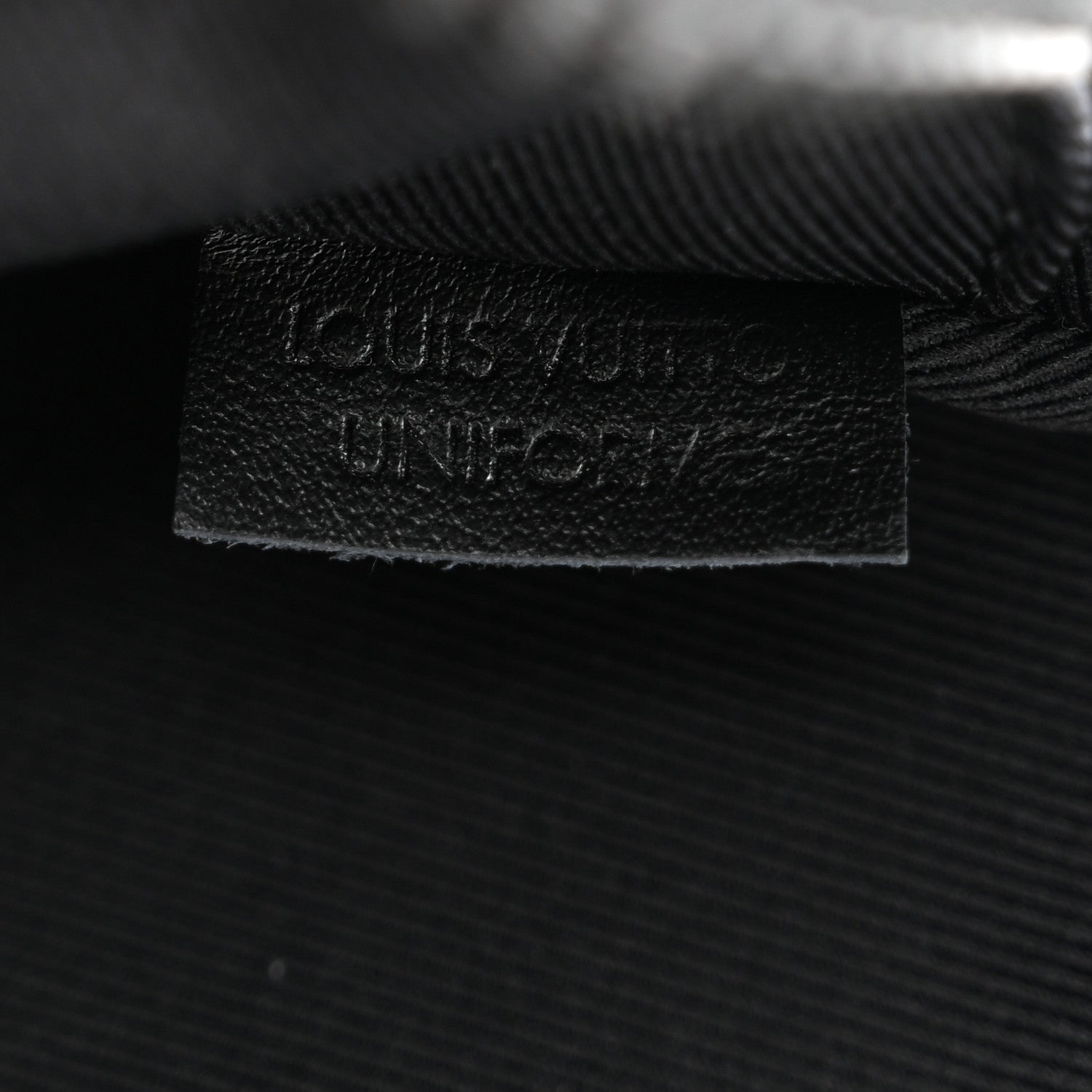 Louis Vuitton Taurillon Monogram Uniformes Solar Ray Soft Pochette Volga Belt Bag Black 6 of 10