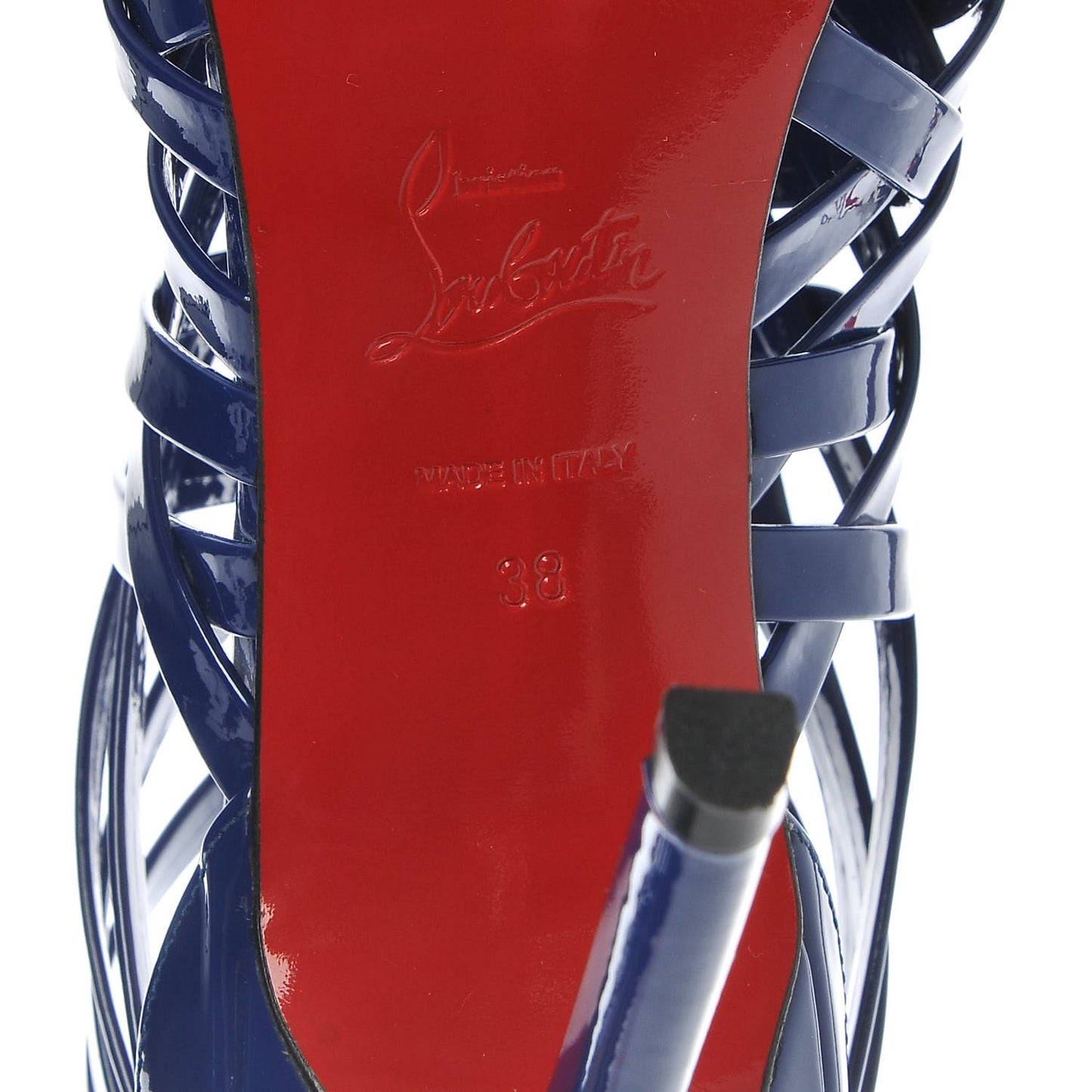 Patent Arakna 100 Cage Sandals 38 Neptune