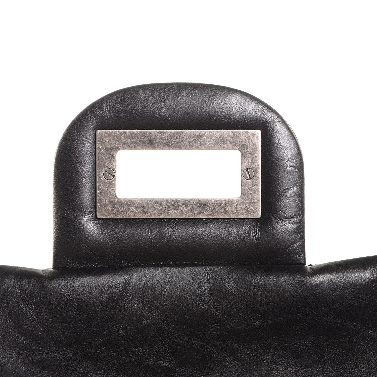 Chanel Aged Calfskin Reissue XL Maxi Flap Black 8 of 8