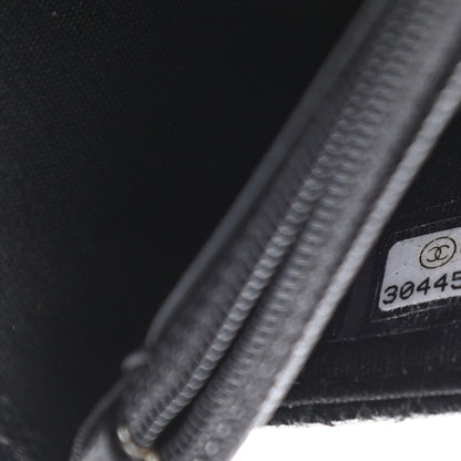 Chanel Caviar Quilted French New Wave Chain CC Wallet On Chain WOC Black 8 of 12