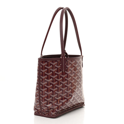 Goyard Goyardine Reversible Mini Anjou Burgundy 6 of 23