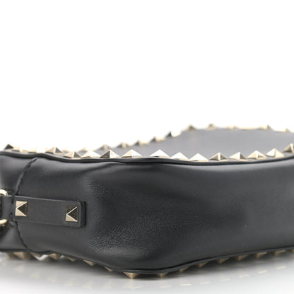 Valentino Garavani Calfskin Rockstud Camera Crossbody Bag Black 8 of 10