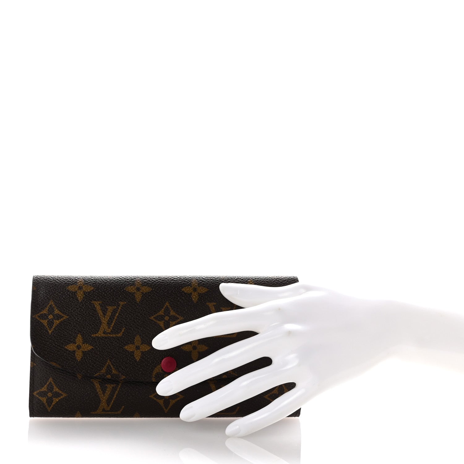 Louis Vuitton Monogram Emilie Wallet Fuchsia 2 of 6
