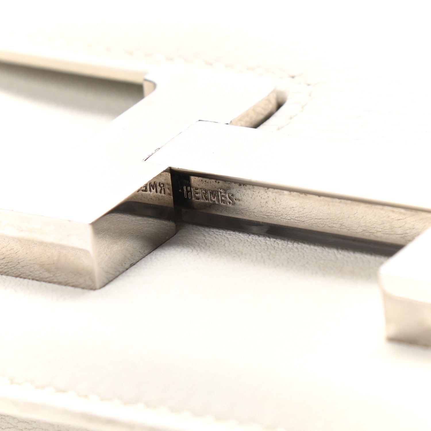Hermes Swift Constance 18 White 12 of 14