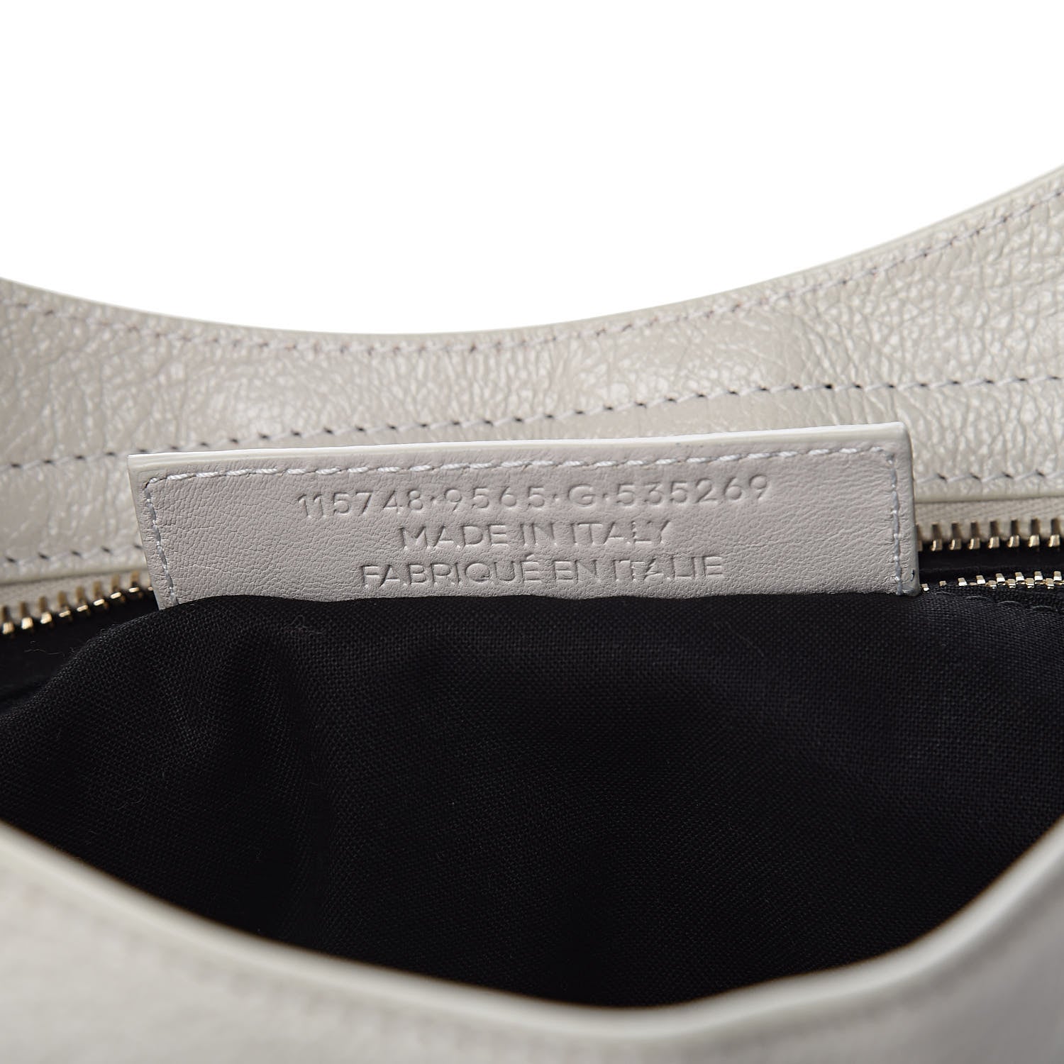 Balenciaga Chevre Gold Metallic Edge Hardware City Cream 7 of 11