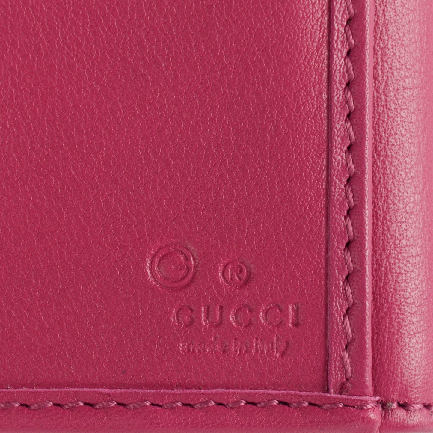 Calfskin Studded Soho Continental Wallet Peonia Flower