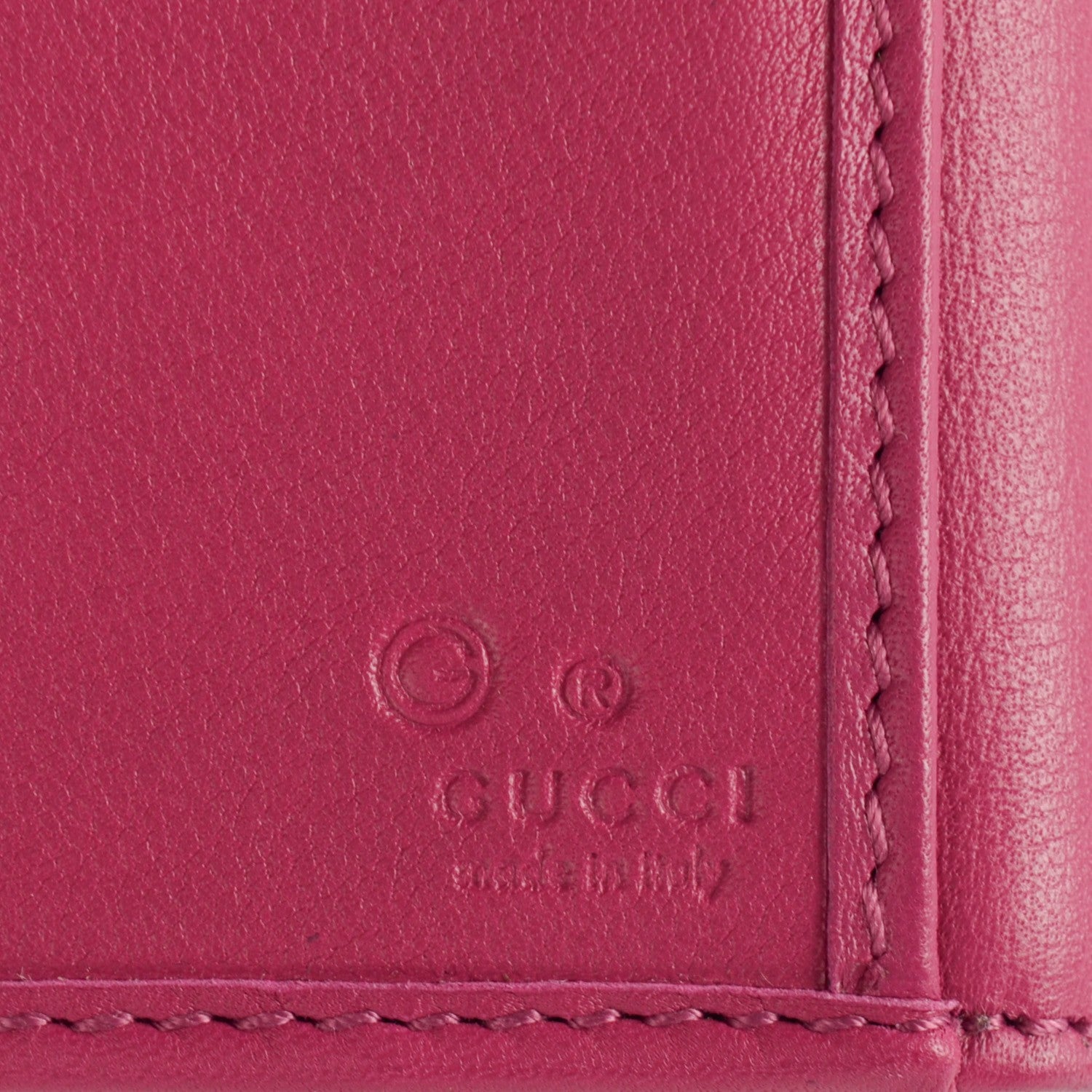 Gucci Calfskin Studded Soho Continental Wallet Peonia Flower 7 of 8