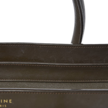 Celine Smooth Calfskin Mini Luggage Khaki 18 of 28