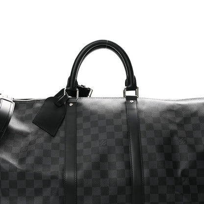 Louis Vuitton Damier Graphite Keepall Bandouliere 55 7 of 15