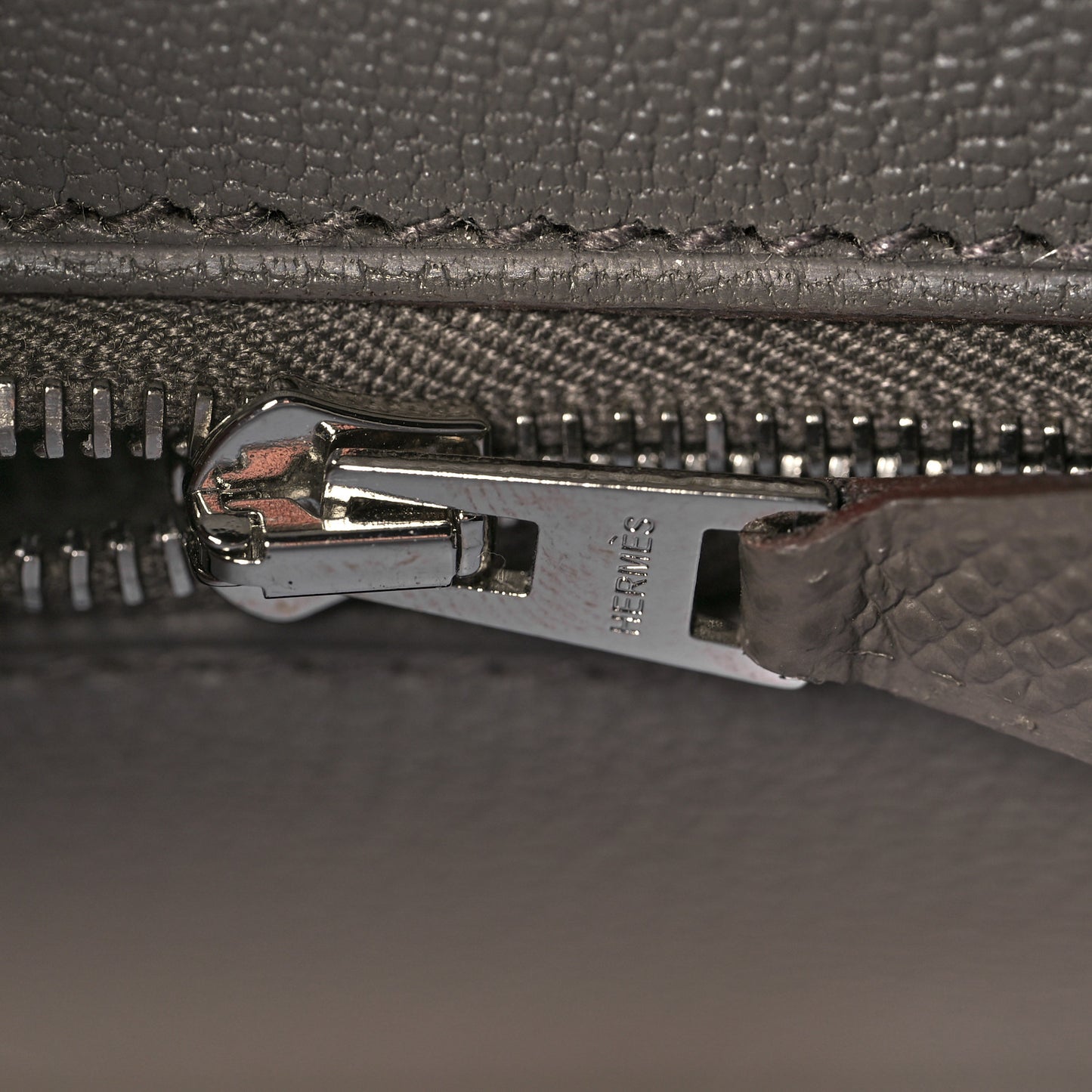 Epsom Birkin Sellier 25 Etain
