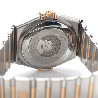 Omega Stainless Steel 18K Red Gold Diamond 36mm Constellation Automatic Watch White 4 of 5