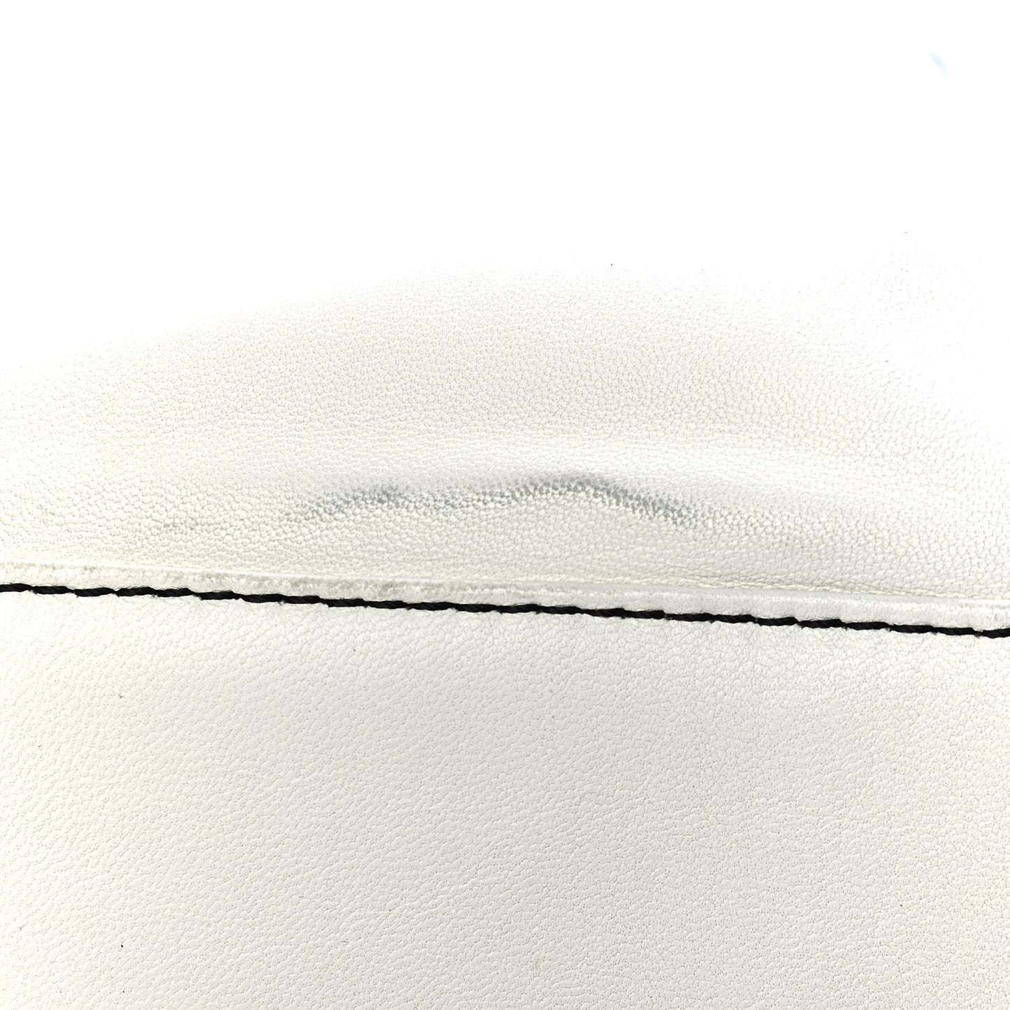 Lambskin Woven Couture Bag White