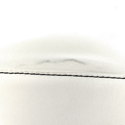 Valentino Garavani Lambskin Woven Couture Bag White 9 of 9