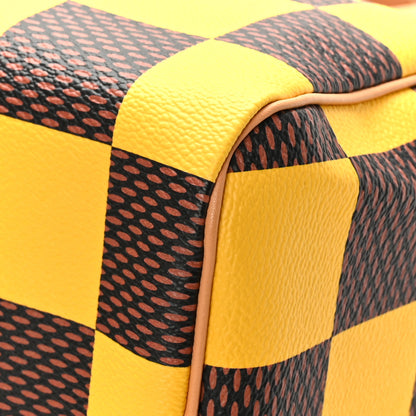 Louis Vuitton LOUIS VUITTON Damier Pop Speedy Bandouliere 25 Jaune Mat 9 of 11