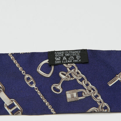 Hermes Silk Chaines Et Gourmettes Twilly 3 of 4