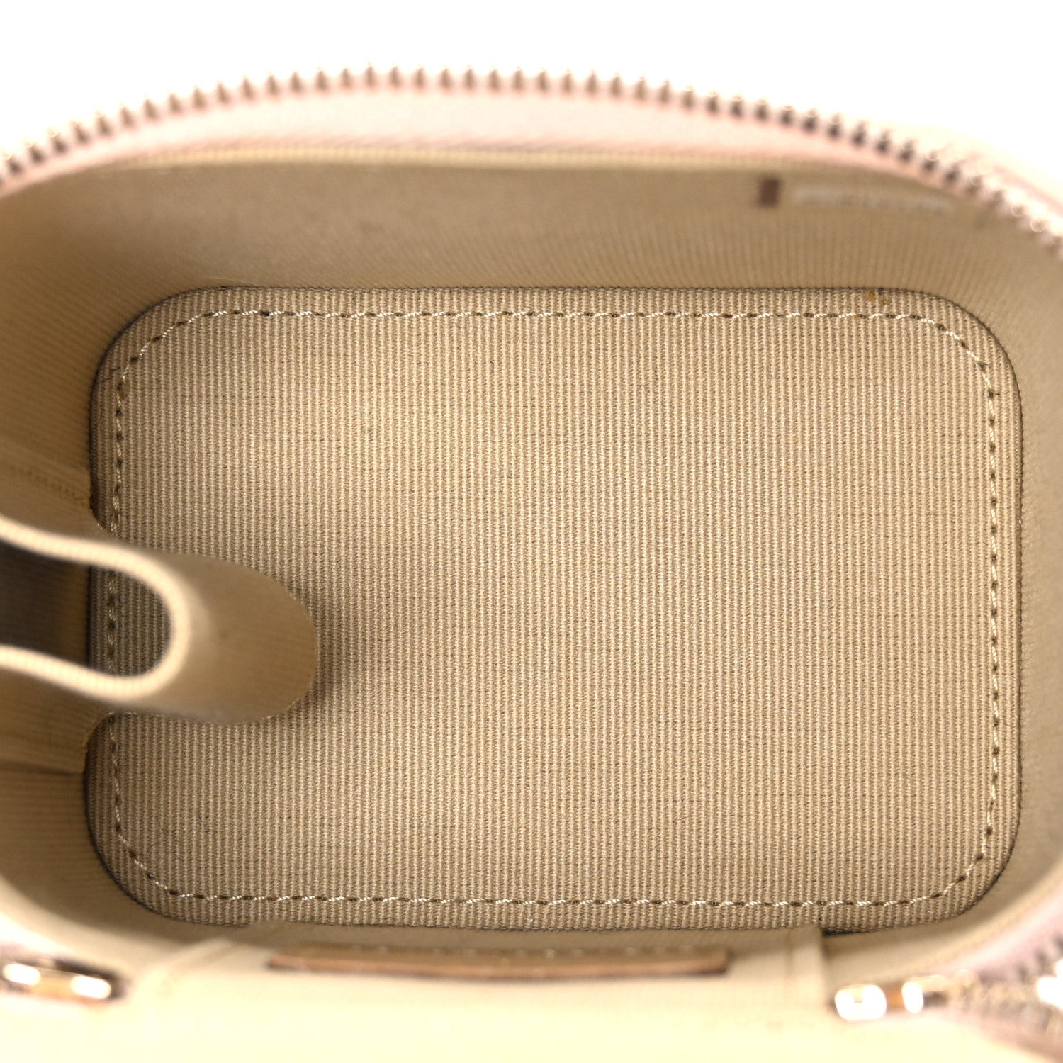 Chanel Lambskin Quilted Pearl Crush Mini Vanity Case With Chain