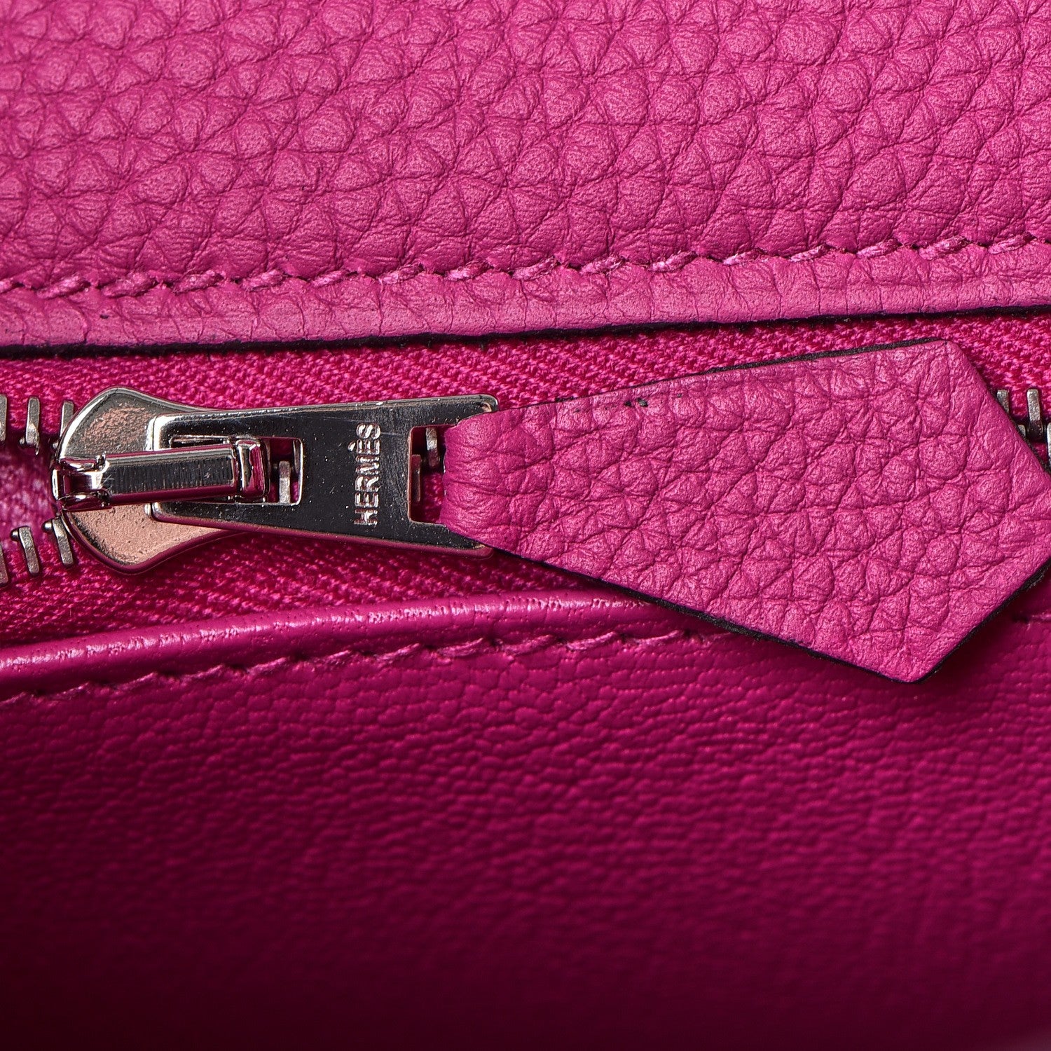 Hermes Togo Kelly Retourne 28 Rose Pourpre 29 of 38