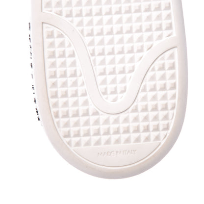 Louis Vuitton Metallic Calfskin Frontrow Sneakers 37.5 Silver 7 of 9