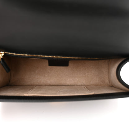 Gucci Calfskin Small Sylvie Shoulder Bag Black 4 of 9