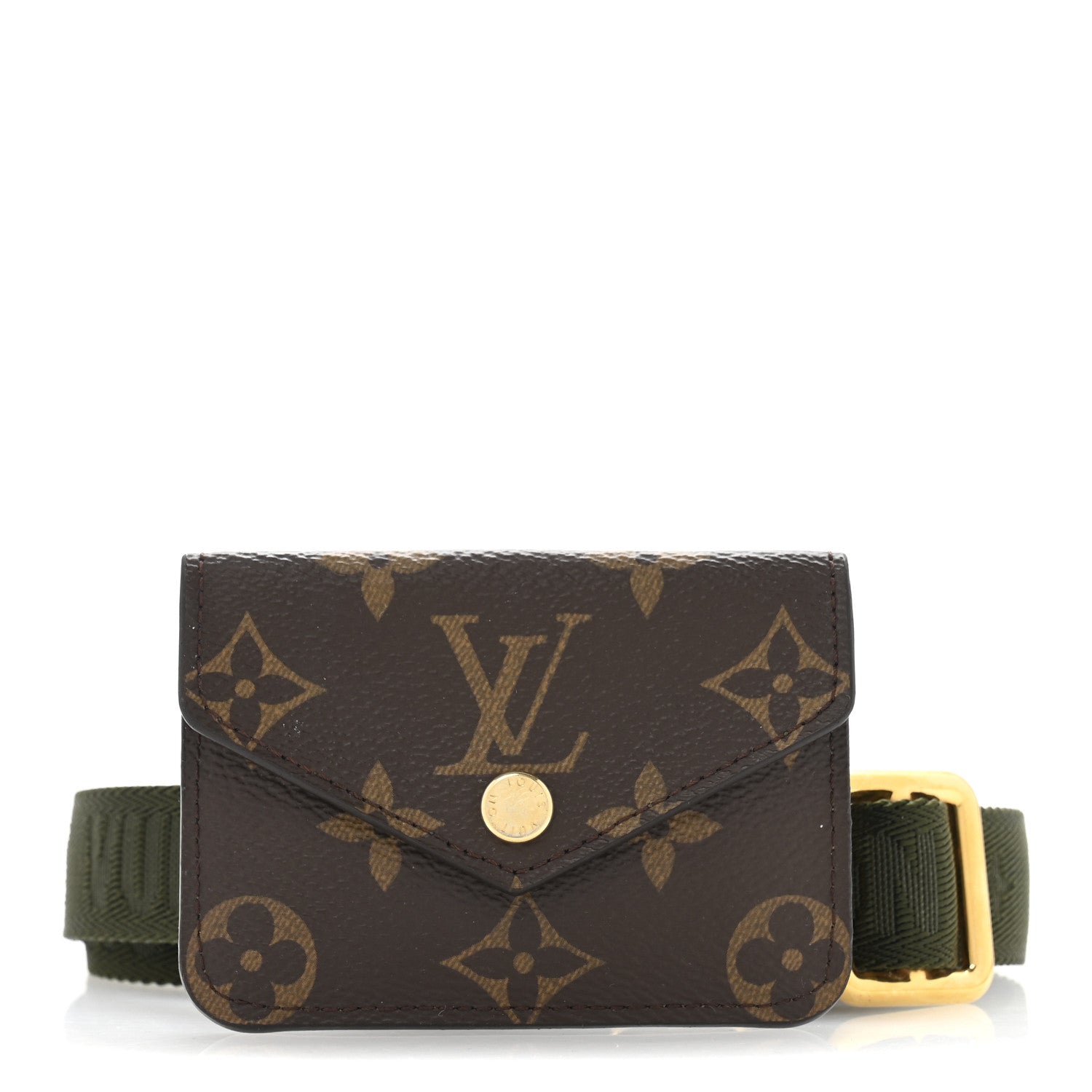 Louis Vuitton Monogram Felicie Strap & Go Shoulder Strap Khaki 2 of 7