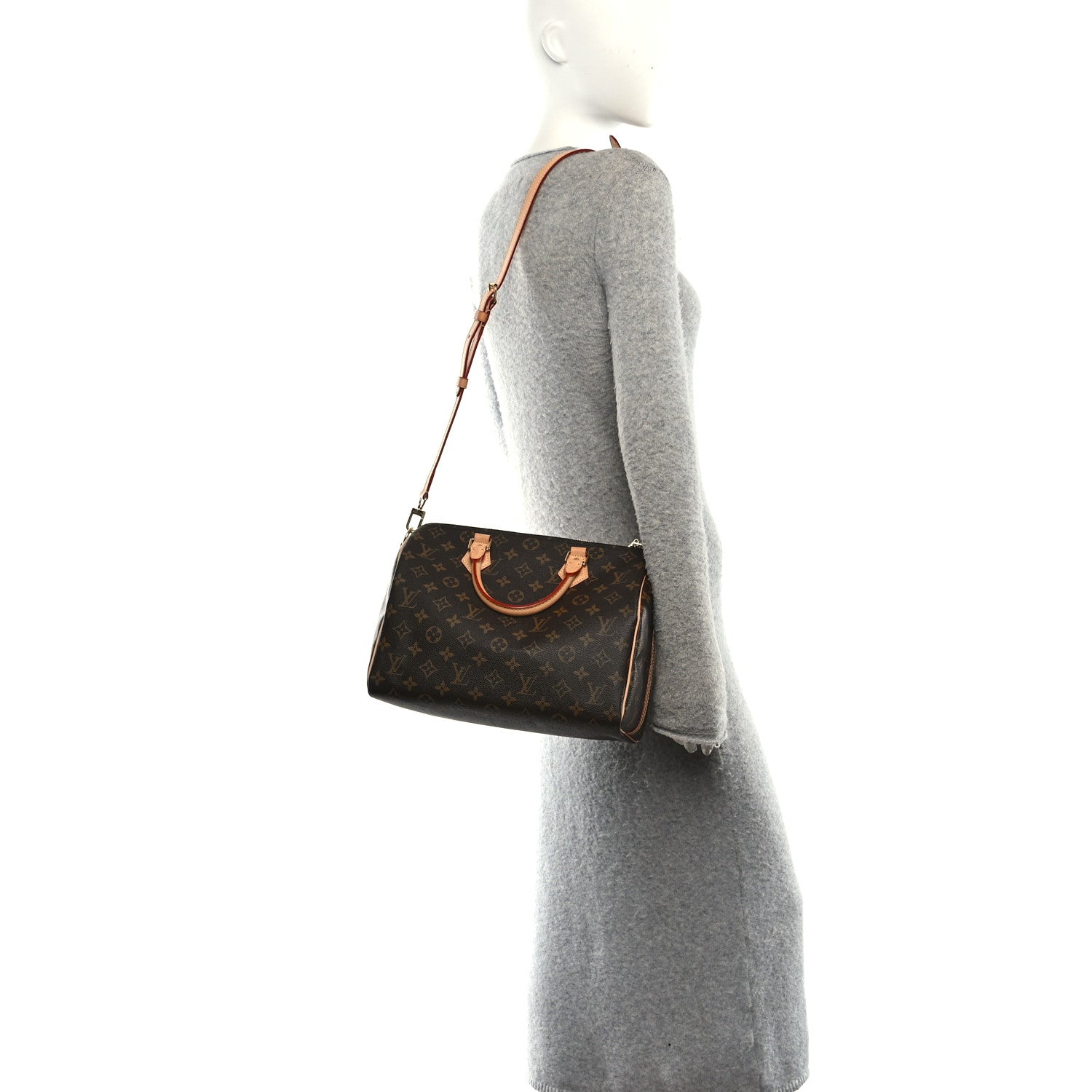 Louis Vuitton Monogram Speedy Bandouliere 30 2 of 9